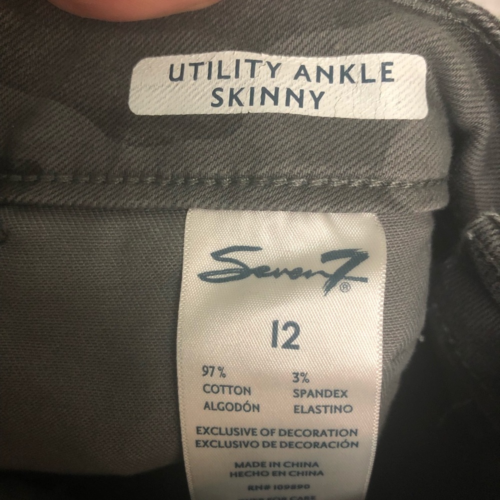 Seven 7 Gray Camo Pants - Picture 6 of 7